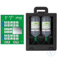 Plum iBox 2 mit 2 x 1000 ml Augensp&uuml;lung DUO Besonders f&uuml;r den Einsatz an...