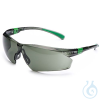 UNIVET safety goggles 506U-04-04-05 black/green G15 The Univet 506U safety glasses in black/green...