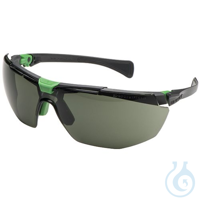 UNIVET safety glasses 5X1 Zero-Noise, green G15 - combination with earmuffs The 5X1 Zero-Noise...