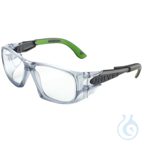 UNIVET veiligheidsbril 5X9 -- hoogste flexibiliteit door opklapsysteem De...