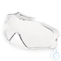 UNIVET replacement lens clear for full view goggles 6X3