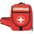 Erste-Hilfe-Notfallrucksack leer Erste-Hilfe-Notfallrucksack aus...