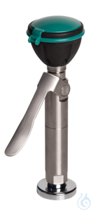 PremiumLine Hand-Augendusche aus Edelstahl mit einem Brausekopf -...