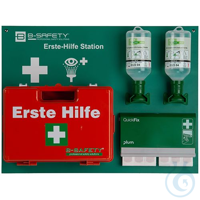 B-SAFETY Erste-Hilfe-Station STANDARD No.1 - DIN 13157 Mit der...