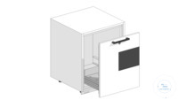 Safety cabinet, 90min, w592, h720, d570, 1 drawer