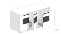 Sicherheitsunterschrank XXL 1400x720x570, Typ 90 2 Flügeltüren, Bodenwanne 1 Auszug Teilenummer...