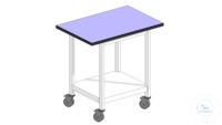 Heavy-duty mobile table, w1800, d750, standing height, table height: 870+30...