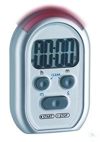 Shake Awake Elektronische Timer Digitale timer en stopwatch, met alarmgeluid, lichtsignaal of...