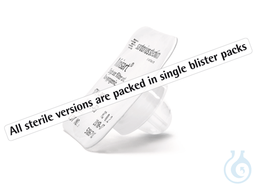 Minisart® PES15 Spritzenvorsatzfilter 1776D--------ACK, 0.2 µm Polyethersulfon