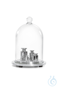 Glassglocke mit Untergestell