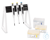 proLine® plus Pipette 3-Pack 20 20-20µl 20-200µl und 100-1000µl mit Spitzen und Linearstativ