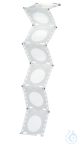 CN, blanc - noir, stérile, 0,45 µm, filtre à membrane en nitrate de cellulose (CN) Les filtres à...
