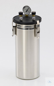 Anaerobic jar "standard", with manometer/valves, 3 liters