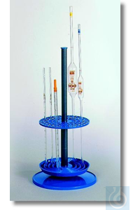 Pipette Stand for 94 pipettes, PP, blue, sterilizeable, dismountable,...