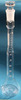 Drilling oil flask 100 ml NS 18.8 with glass stopper Neck grad. 0-5 ml:1/10, 5-10 ml:1/2 for...