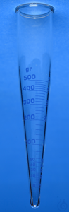 Sandmessgläser 5 ml, 20 mm Ø, 110 mm Gesamtlänge 5 ml graduiert, 5 ml gleich 500 gr.