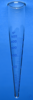 Sand measuring glasses 5 ml, 20 mm Ø, 110 mm total length 5 ml graduated, 5 ml equals 500 gr.