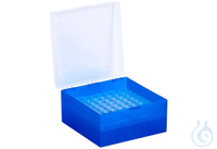 ratiolab® Kryo-Boxen, PP, blau, Raster 9x 9, 133 x 133 x 52 mm ratiolab®...