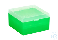 ratiolab® Cryo Boxes, PP, green, grid 9 x 9, 133 x 133 x 52 mm ratiolab® Cryo...