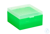 ratiolab® Kryo-Boxen, PP, grün, Raster 9x 9, 133 x 133 x 52 mm