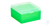 ratiolab® Kryo-Boxen, PP, ohne Raster, grün, 133 x 133 x 75 mm