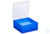 ratiolab® Kryo-Boxen, PP, ohne Raster, blau, 133 x 133 x 75 mm