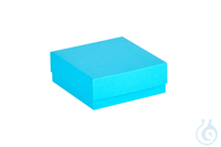 ratiolab® Cryo Boxes, cardboard, standard, blue, 133 x 133 x 50 mm ratiolab®...