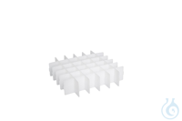 ratiolab® Grid Inserts for Cryo Boxes, PP, 9 x 9, 133 x 133 x 30 mm ratiolab®...