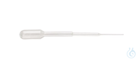 Pasteur-Plast Pipetten 1,0 ml Kapillare, 104 mm, unsterilisiert