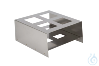 Edelstahlgestell für 4 ratiolab® Pipetten-Container, 265 x 250 x 120 mm