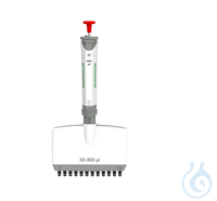 Slamed® Precision 12-Kanal-Pipette 30-300 µl