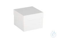 ratiolab® Kryo-Boxen, Karton, standard, weiß, 133 x 133 x 100 mm