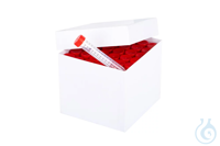 ratiolab® Cryo Boxes, cardboard, plastic coated, white, 148 x 148 x 130 m m,...