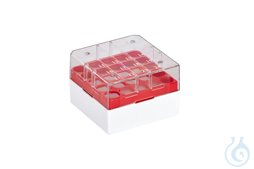 Kryo-Boxen, 1/4-Format, PC, Raster 5 x 5, rot, ...