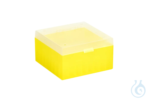 ratiolab&reg; Kryo-Boxen, PP, ohne Raster, gelb...