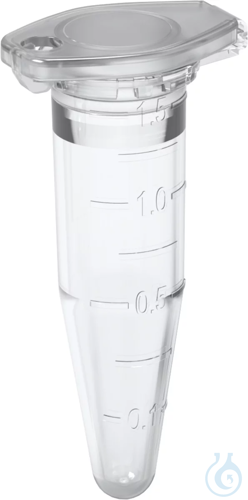 Safety-Cap Reaktionsgefaesse, PP, 1,5 ml, natur...