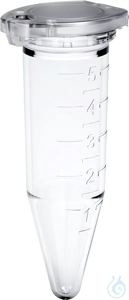 Safety-Cap Microcentrifuge Tubes, PP, 5. 0 ml, natural,...