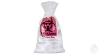 ratiolab&reg;Disposal Bags, autoclavable, PP, BIOHAZARD, indicator patch,...