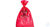 Vernicht.-Beutel 210x290mm 2,5 l, BIOHAZARD, mit Indikatorfeld, rot, 20 µm, VE=1000