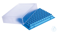 PCR-Rack, PP, blue