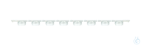 PCR-8-fach-Deckelstreifen, 0,2 ml, flache Deckel