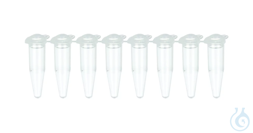 PCR-8-fach-Roehrchenstreifen, 8 x 0,2 ml, domfo...