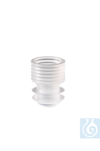 Stoppers for test tubes, Ø 11-12 mm, natural PE Stoppers for test tubes, Ø...