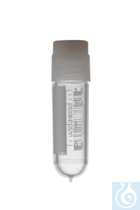 Cryo Tubes with External Thread, 2 ml, round base, sterilized Cryo Tubes with...