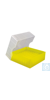 ratiolab® Kryo-Boxen, PP, Raster 6 x 6, gelb, 133 x 133 x 50/75 mm,...