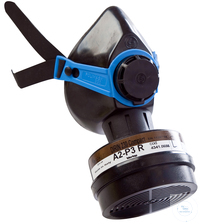 Atemschutz-Halbmaske colorex standard  A2-P3R D • Komplett einsatzbereit mit Atemfilter 
• Schutz...