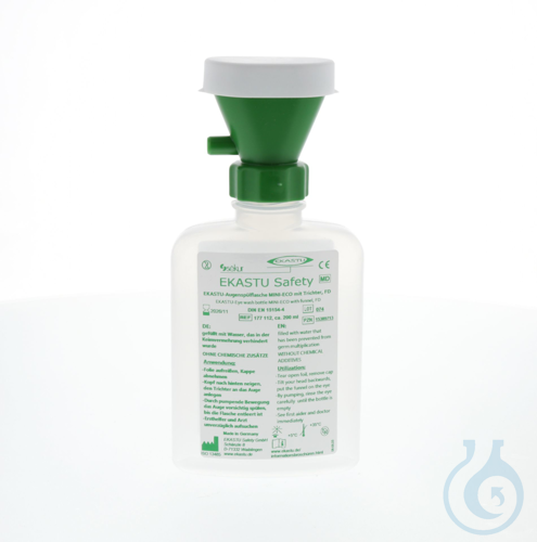 EKASTU-Augenspuelflasche MINI-ECO mit Trichter, FD