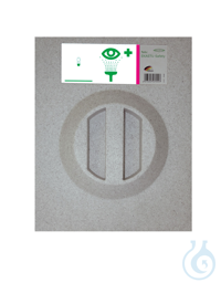 Augensp&uuml;lstation (EPS) leer, f&uuml;r 2 EKASTU-Augensp&uuml;lflaschen &bull; zur sofortigen...