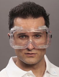 Full View Goggles CLARO 
	full view goggles made of soft plastic against dust...