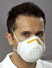 Atemschutzmaske Mandil FFP1 • mit farbcodiertem Nasenbügel  • Schutz gegen inerte Partikeln bis...